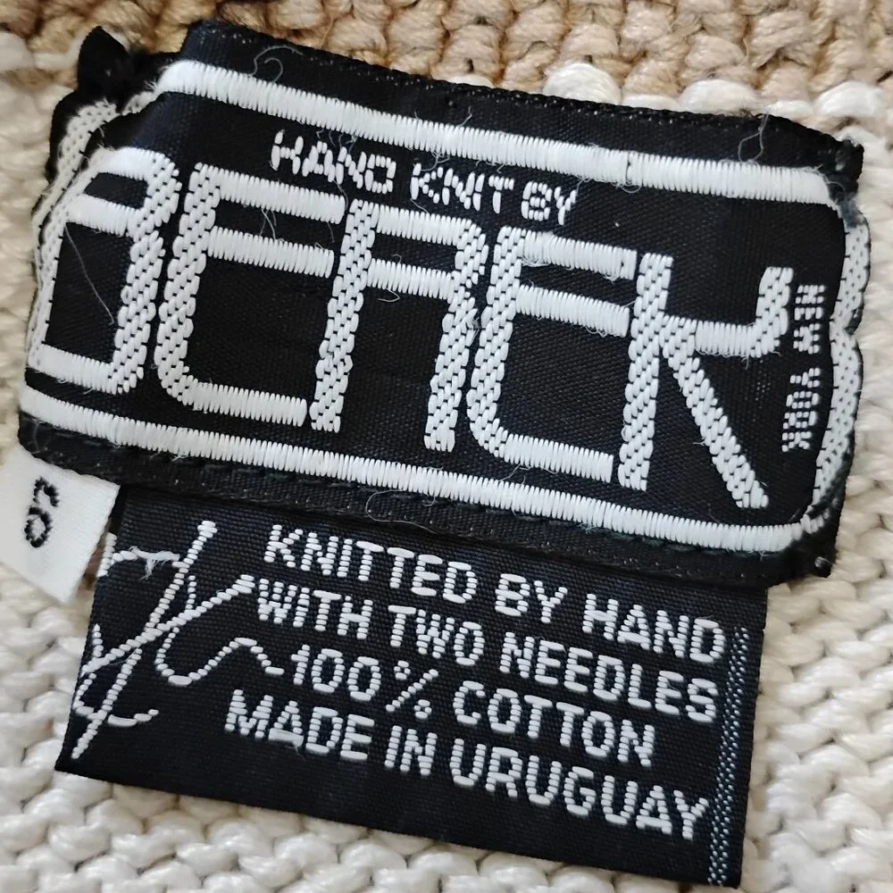 Vintage Berek Snack Food Hand Knit Novelty Sweater - Picture 4 of 7